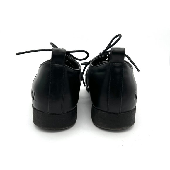 Matt & Nat Pointed Toe Cadillac Lace Up Oxford Loafer Shoe Vegan Faux Leather 6 - Picture 8 of 10